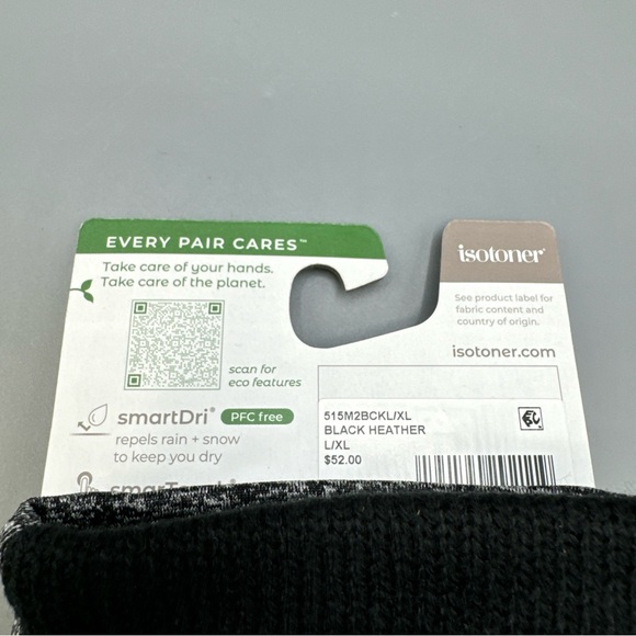 Isotoner Midweight Smartdri Touch Screen Enabled Cold Weather Gloves - Picture 2 of 6